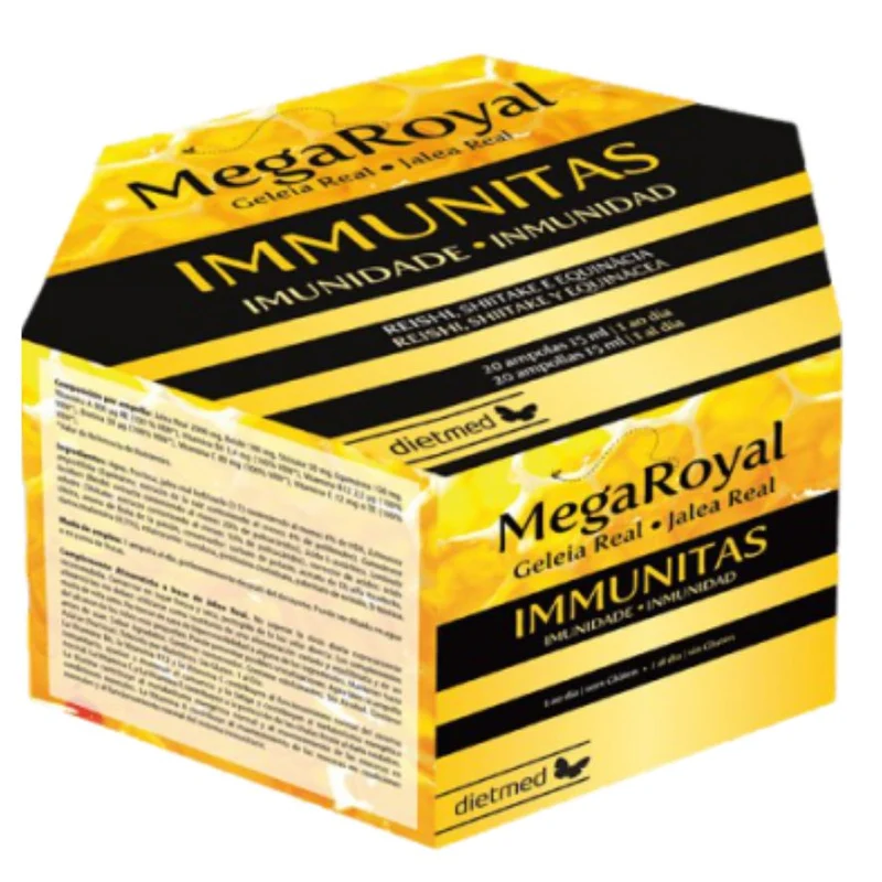 Mega Royal Immunitas 20 Ampollas | Dietmed