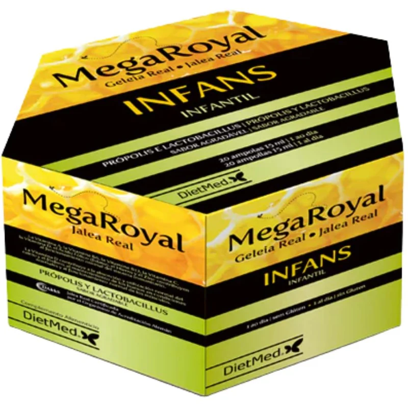 Mega Royal Infans 20 Ampollas | Dietmed