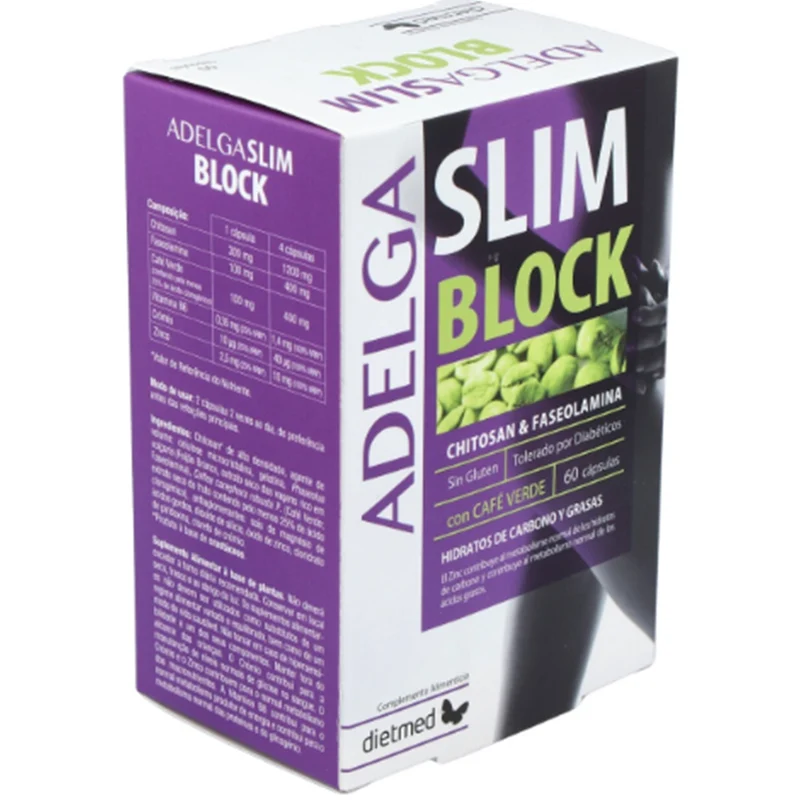 Adelgaslim Block 60 Capsulas | Dietmed