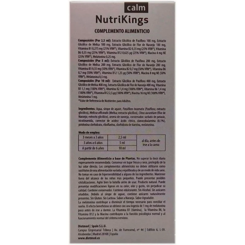 Nutrikings Calm 150 ml | Dietmed