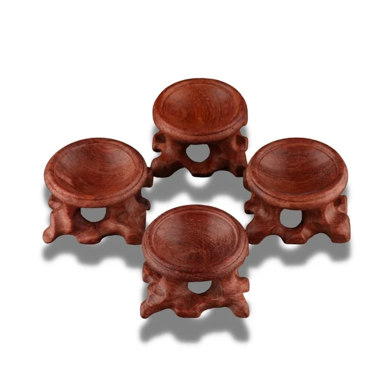 Soporte de esfera de madera