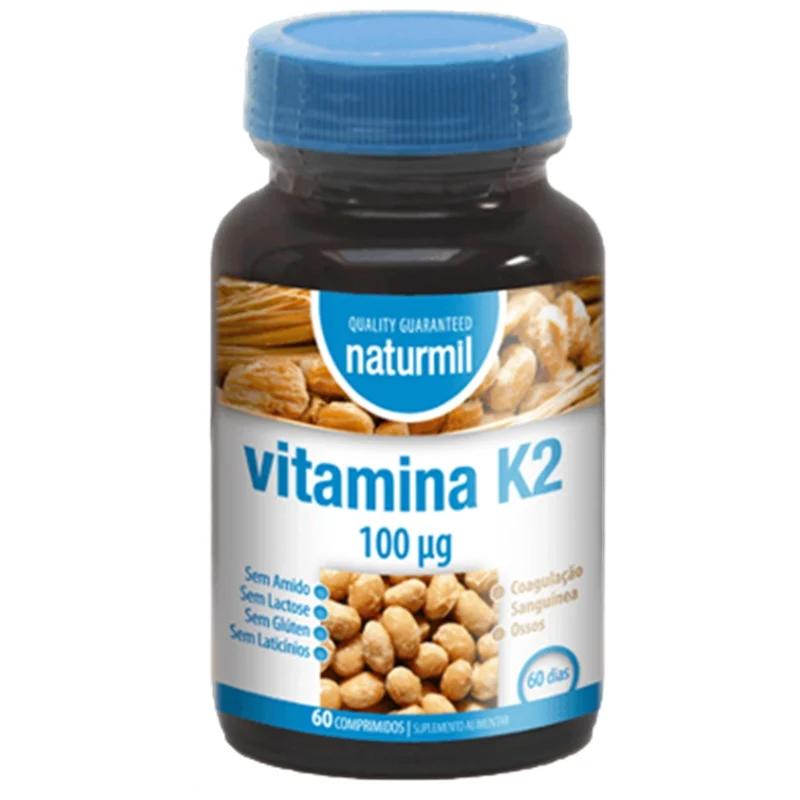 Vitamina K2 100 mg 60 Comprimidos | Naturmil