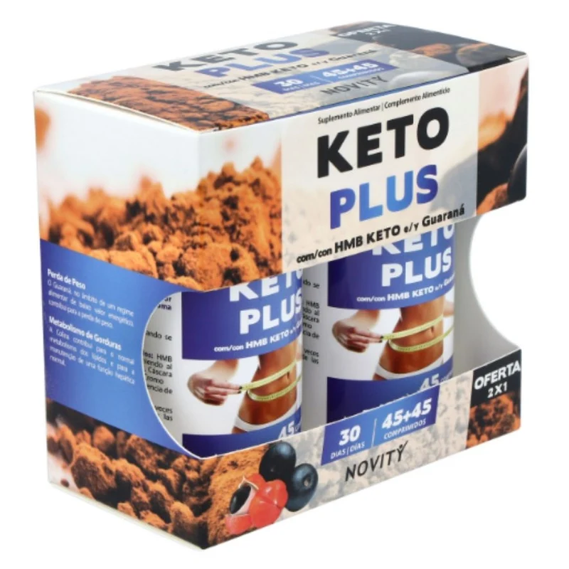 Keto Plus 45+45 Comprimidos | Novity
