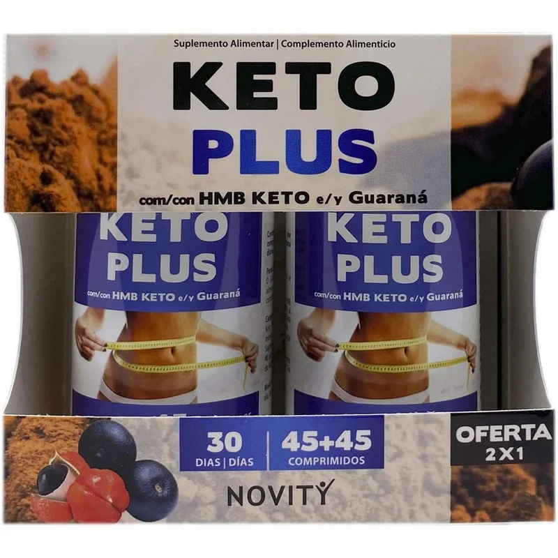 Keto Plus 45+45 Comprimidos | Novity