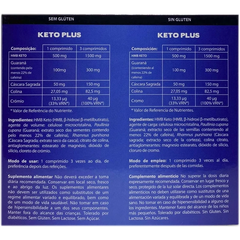 Keto Plus 45+45 Comprimidos | Novity