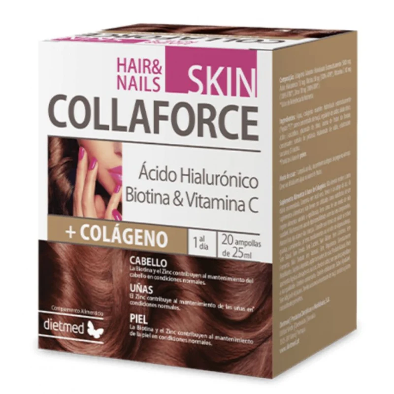 Collaforce Skin Hair & Nails 20 Ampollas | Dietmed