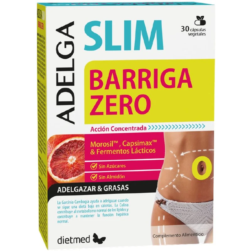 Adelgaslim Barriga Zero 30 Cápsulas | Dietmed