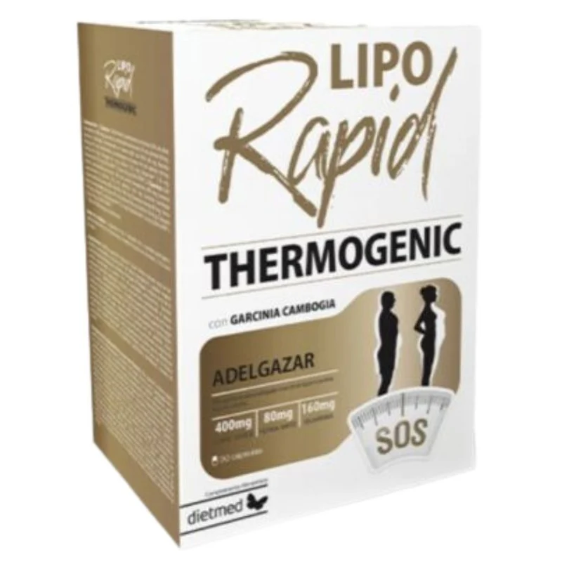 Liporapid Thermogenic 30 Cápsulas | Dietmed