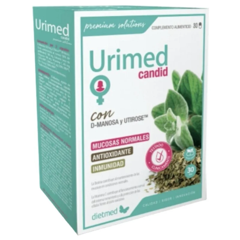 Urimed Candid 30 Capsulas | Dietmed