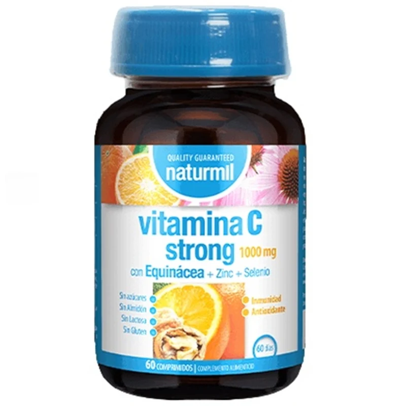 Vitamina C Strong 60 Comprimidos | Naturmil