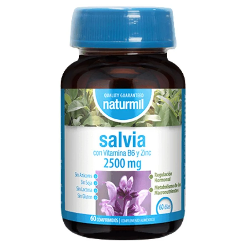 Salvia 2500 Mg 60 Comprimidos | Naturmil