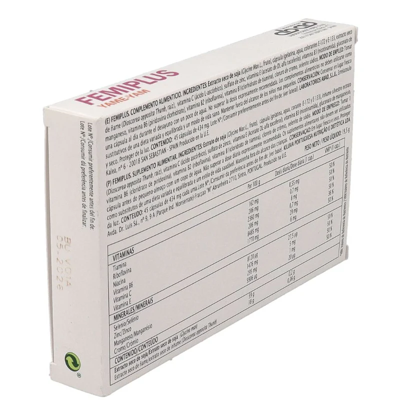 Femiplus 45 Capsulas | Laboratorios Abad