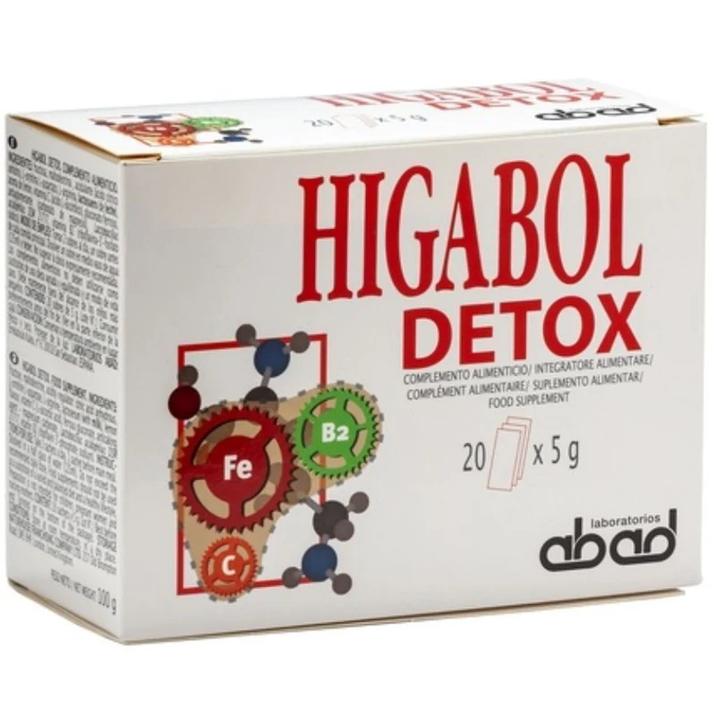 Higabol Detox 14 Sobres | Laboratorios Abad