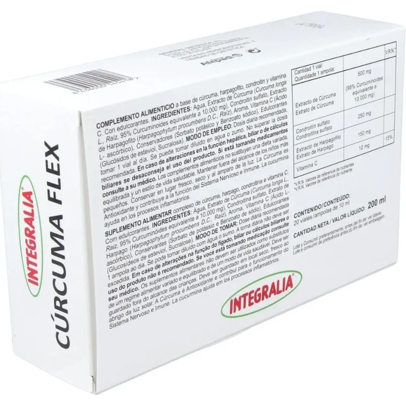 Cúrcuma Flex 20 Viales | Integralia