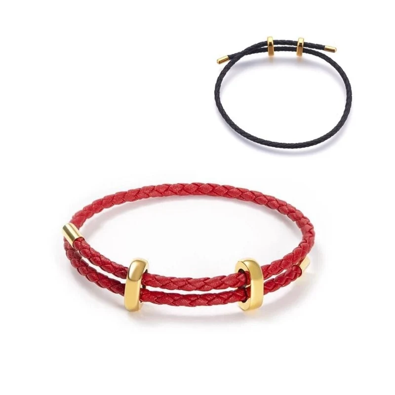 Pulsera de cordón para charm