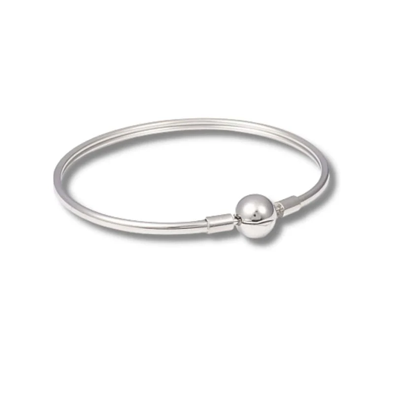 Brazalete de acero inoxidable desnudo
