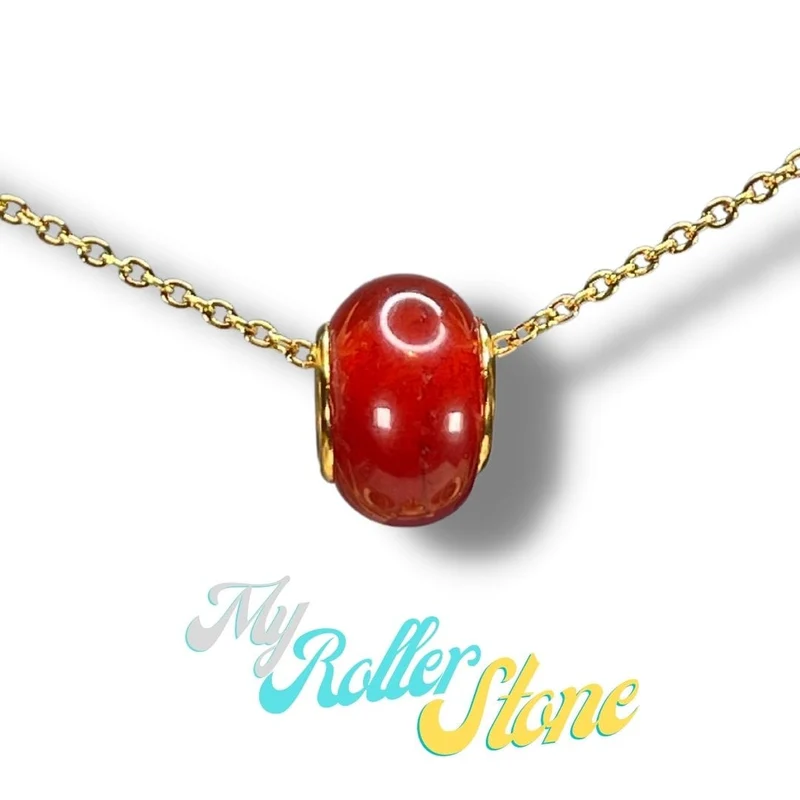 dije de perla de cornalina