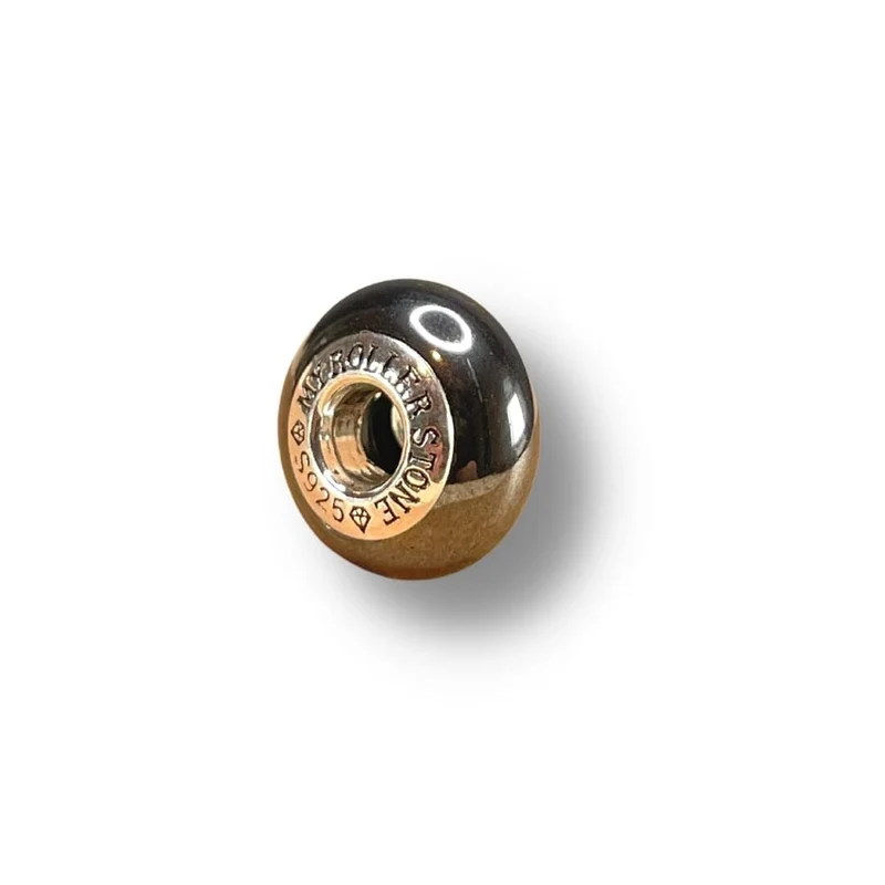 Charm Rondelle de hematita