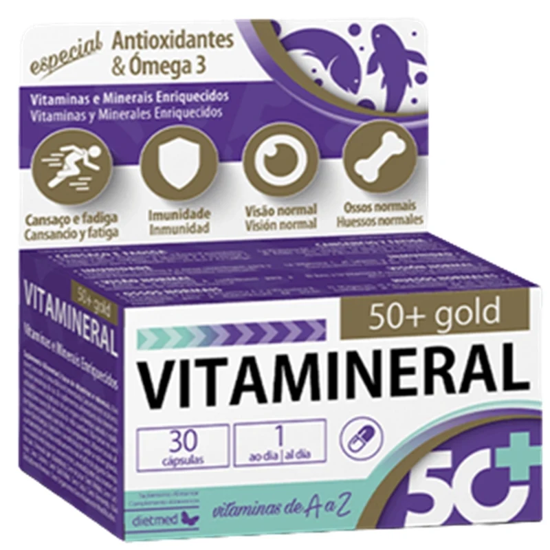Vitamineral 50+ 30 Capsulas | Dietmed