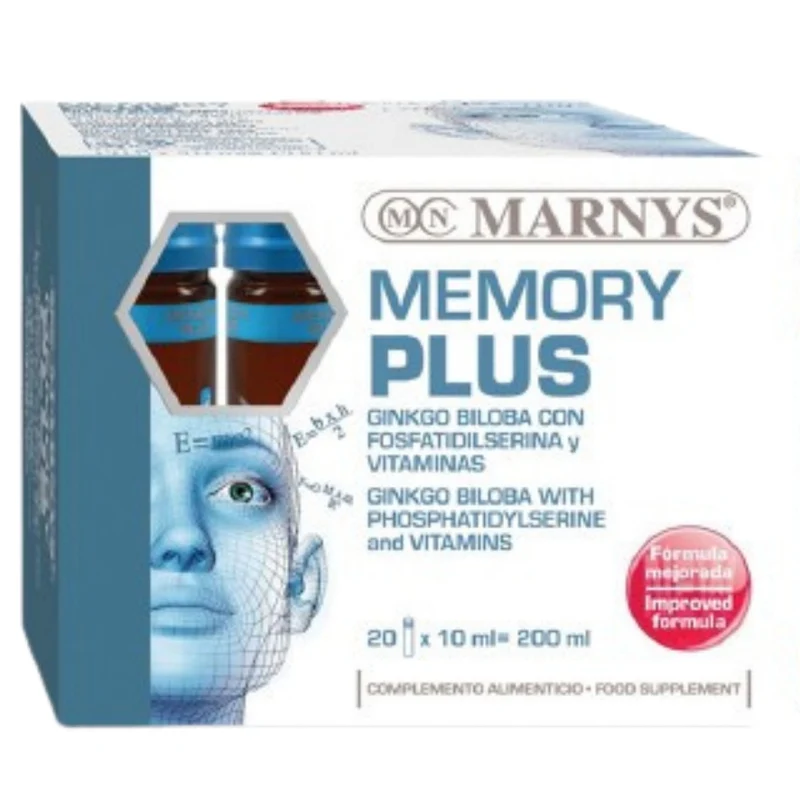 Memory Plus 20 Viales | Marnys