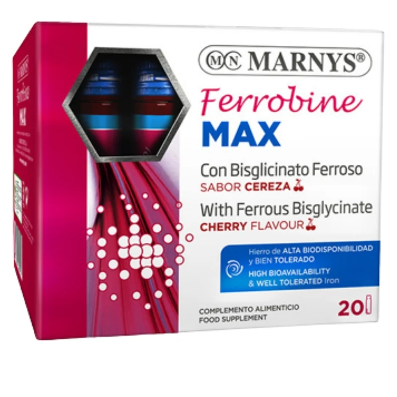 Ferrobine Max 20 Viales | Marnys