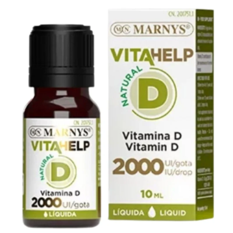 Vitahelp Vitamina D 2000ui Liquida 10 ml | Marnys