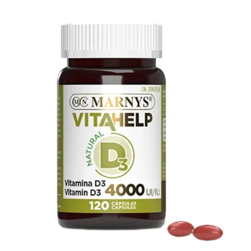 Vitahelp Vitamina D 4000 Ui 120 Perlas | Marnys