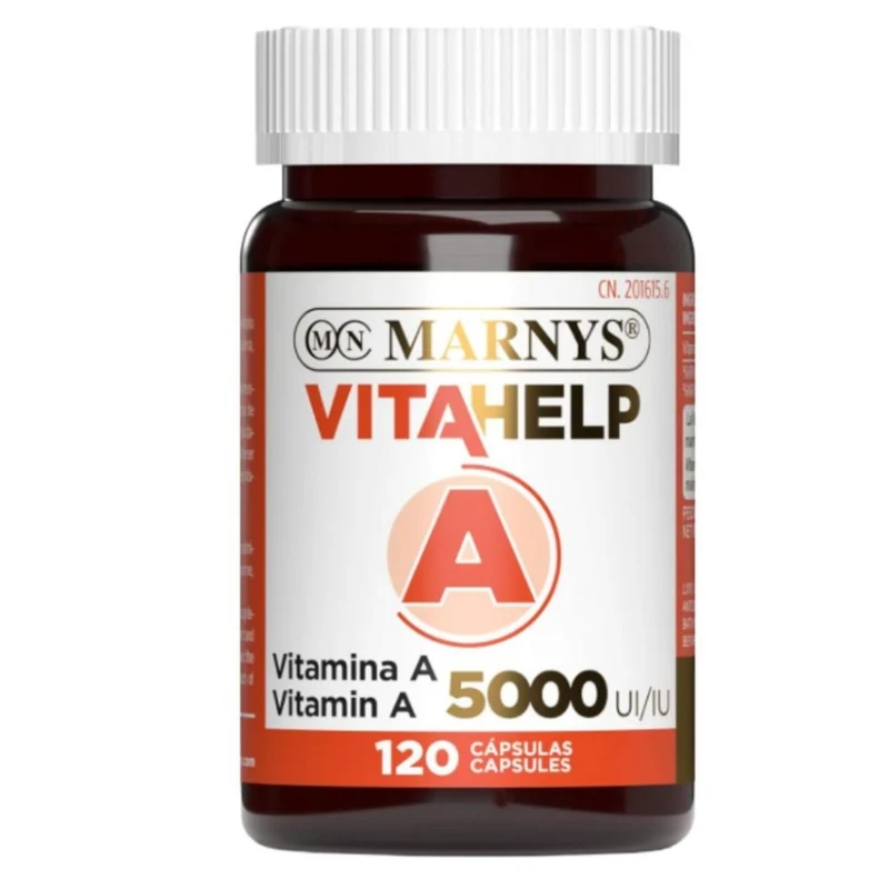 Vitahelp Vitamina A 5000 UI 120 Perlas | Marnys