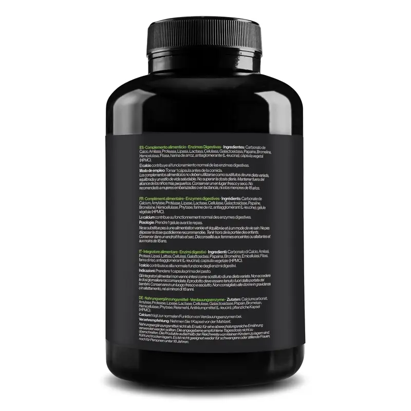 Zenement Digestive Enzymes, 180 vegan capsules