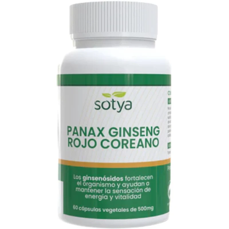Ginseng Rojo Coreano Capsulas | Sotya