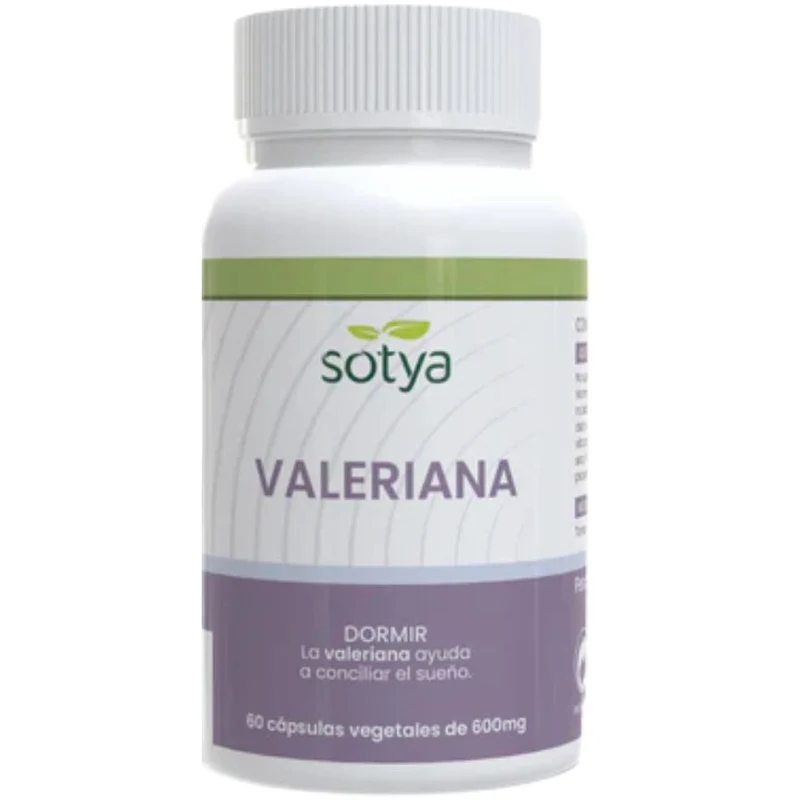 Valeriana 600 mg 60 Capsulas | Sotya