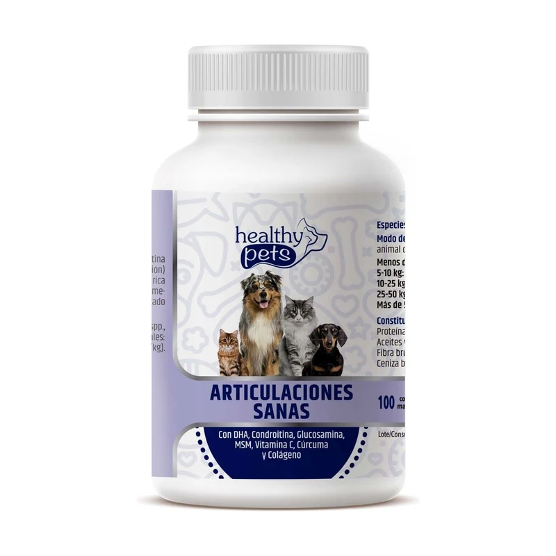 Healthy Bones Articulaciones 100 Comprimidos | Healthy Pets