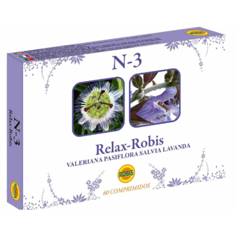 N-3 Relax Robis 60 Comprimidos | Robis