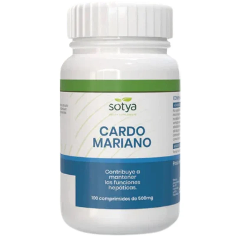Cardo Mariano Fitoextractos 100 Comprimidos | Sotya