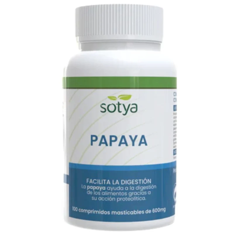 Papaya 100 Comprimidos | Sotya