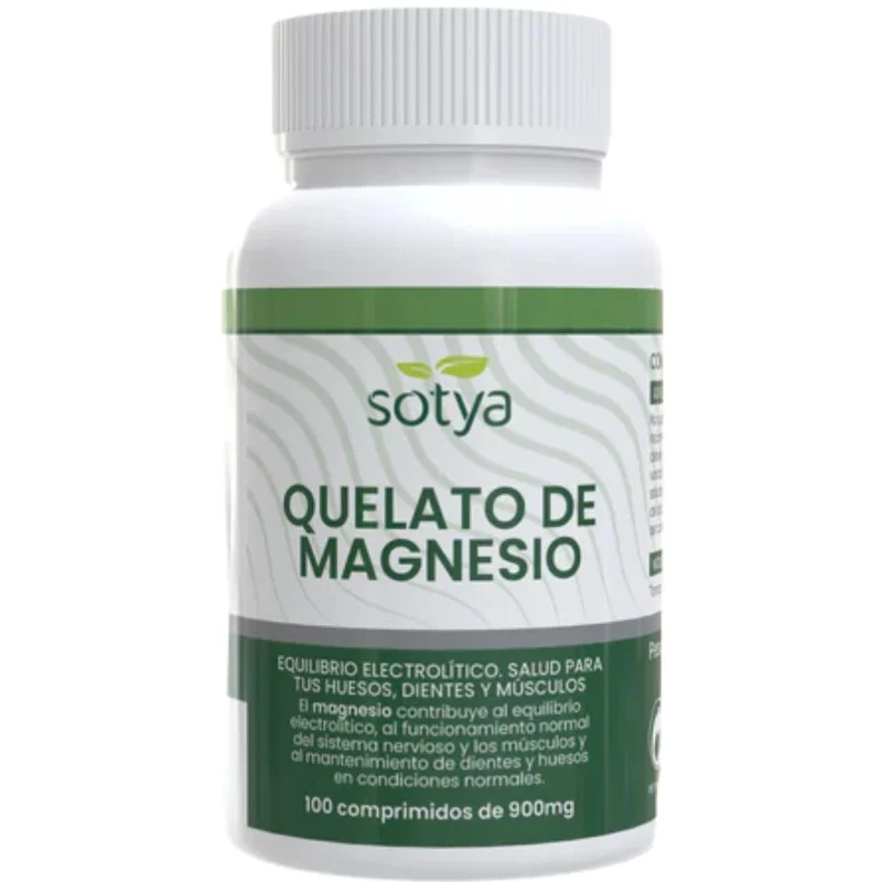 Quelato de Magnesio 100 Comprimidos | Sotya