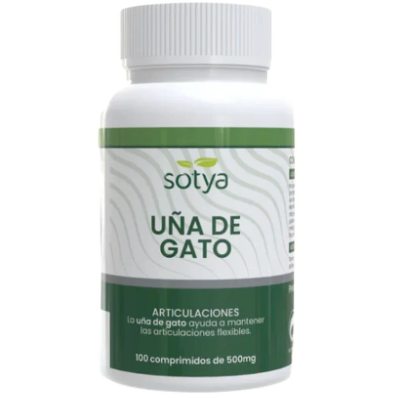 Uña de Gato 500 mg 100 Comprimidos | Sotya