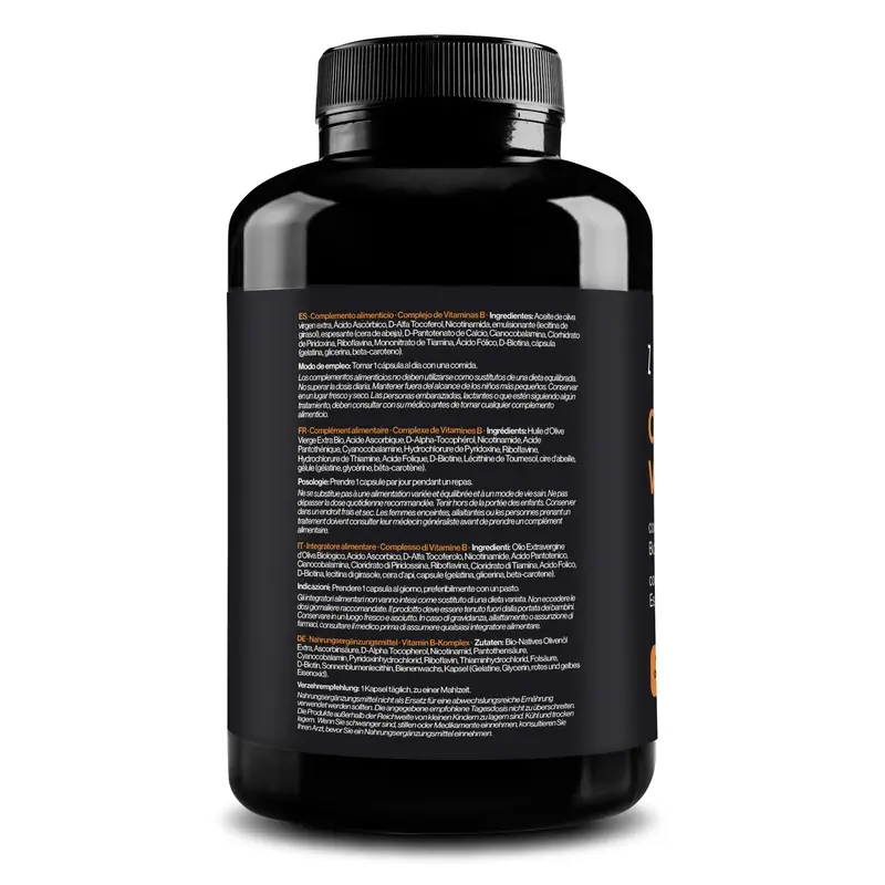 Zenement B-Vitamin Complex, 200 softgels