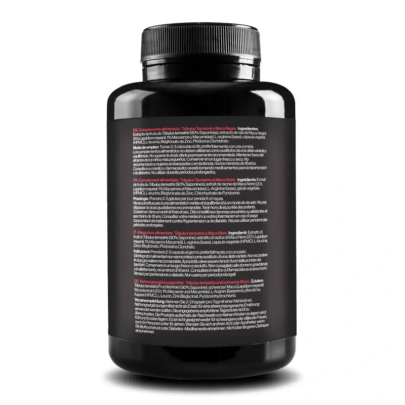 Zenement Tribulus Terrestris & Black Maca 120 vegan capsules