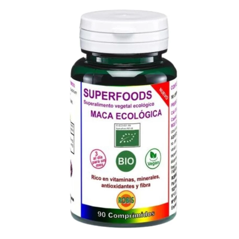 Maca Ecologica 525 mg 90 Capsulas | Robis