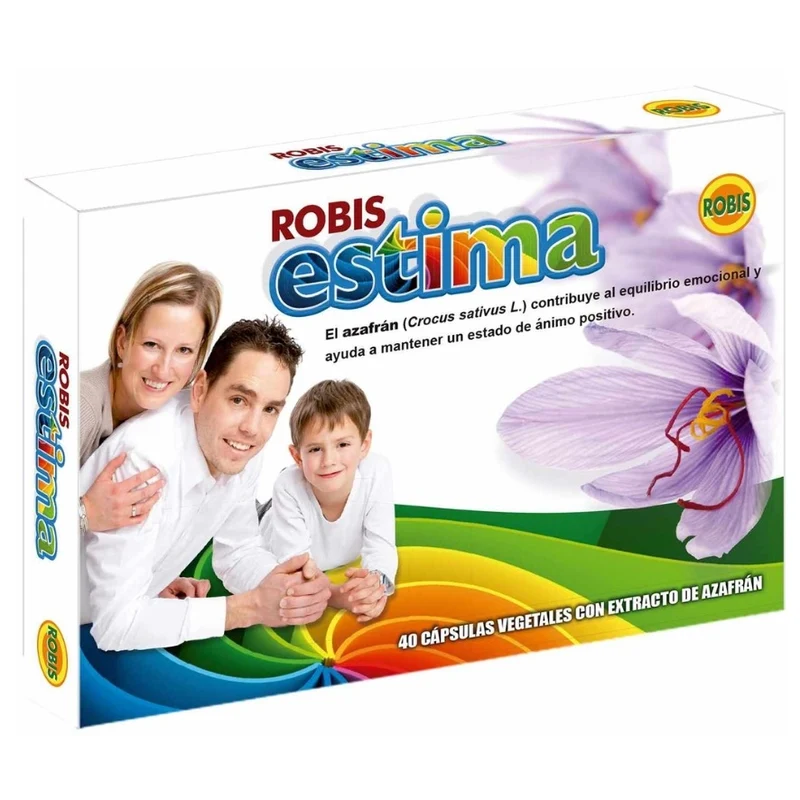 Robis Estima Azafran 40 Capsulas | Robis