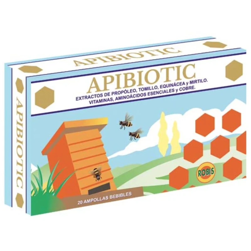 Apibiotic 20 Ampollas | Robis