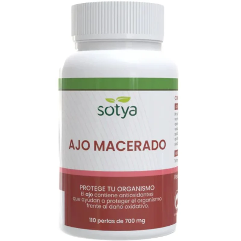Ajo Macerado 700 mg Perlas | Sotya