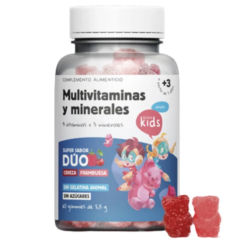 Multivitaminas y Minerales 60 Gominolas | Senda Kids