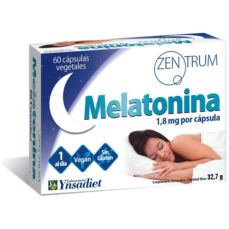Melatonina 60 cápsulas | Ynsadiet