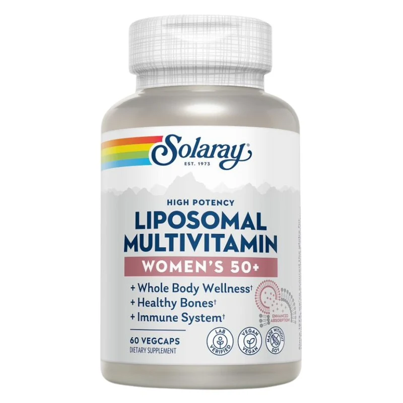 Women's +50 Liposomal Multivitamin 60 Vegcaps | Solaray