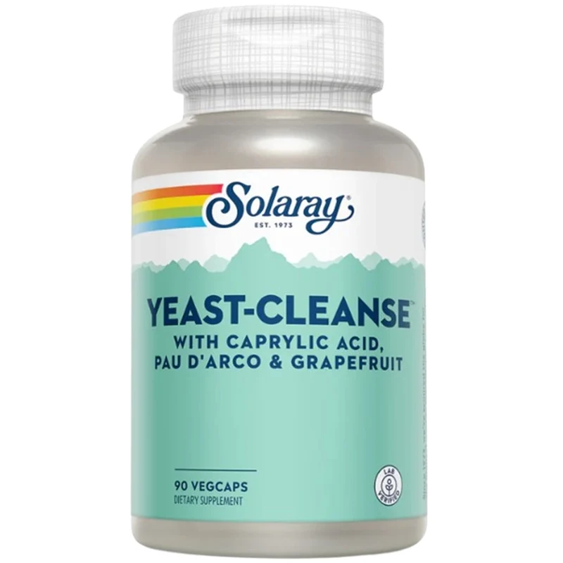 Yeast Cleanse 90 Capsulas | Solaray