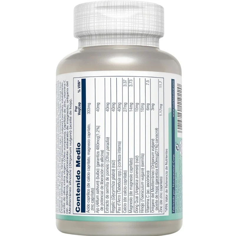 Yeast Cleanse 90 Capsulas | Solaray
