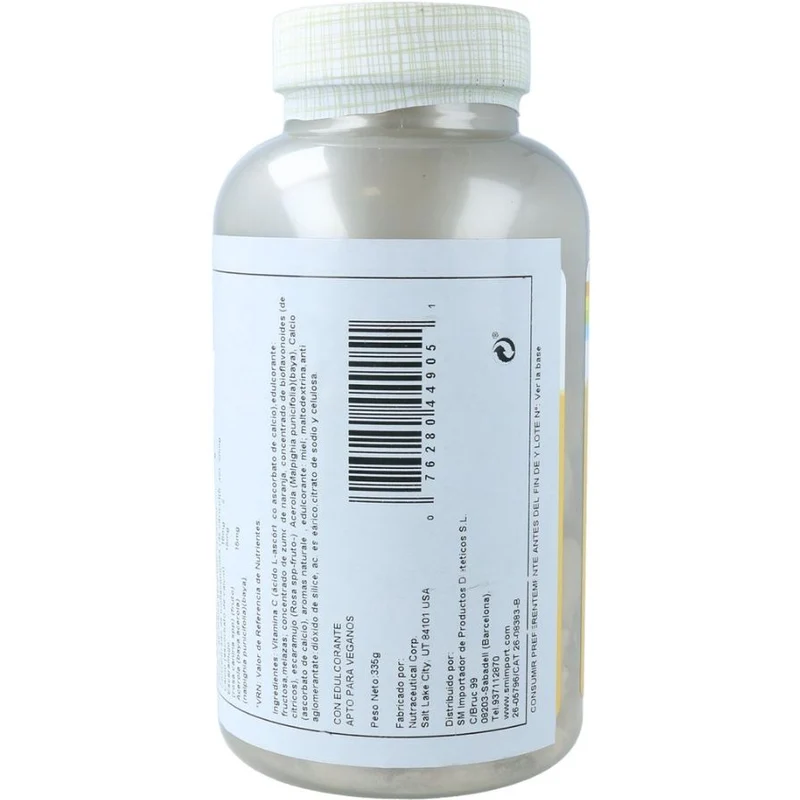 Vitamina C 485 Mg 100 Comprimidos | Solaray
