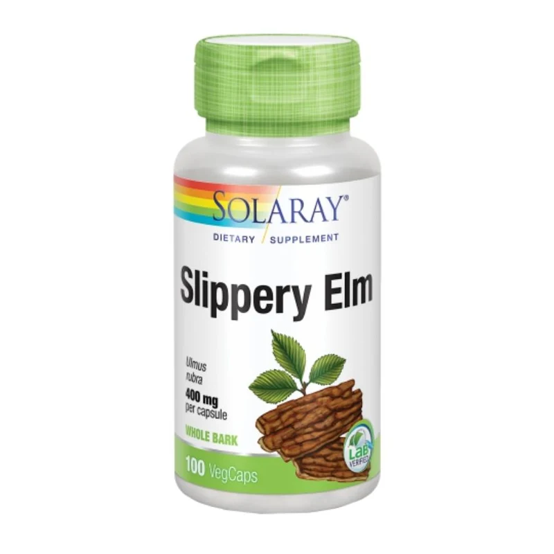 Slippery Elm Bark 100 Capsulas | Solaray